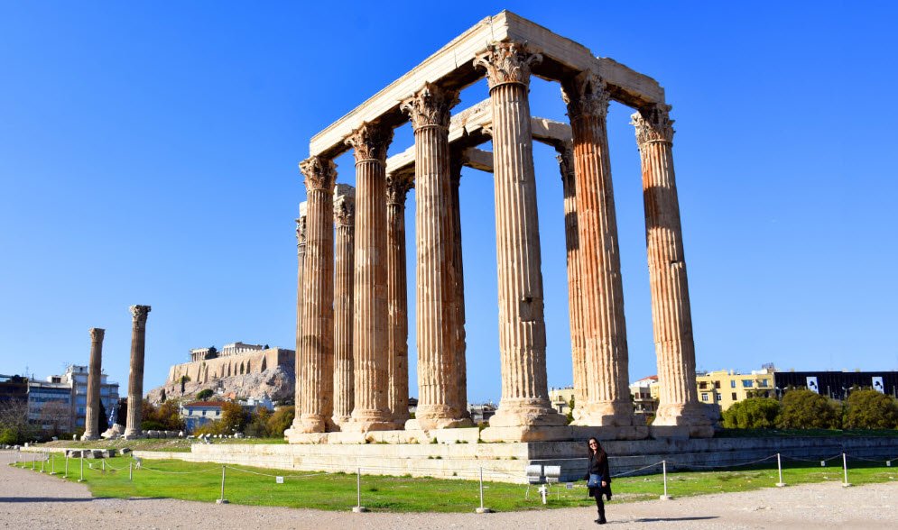 Temple of Olympian Zeus, Athens, Greece